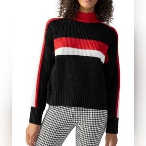 Sanctuary Cruise Knit Mock Neck Pullover Long Sleeve Sweater Women's Siz…